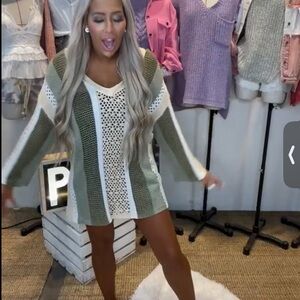 POL Lightweight V-neck knit sweater. Small. Never worn.